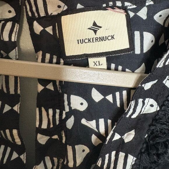 Tuckernuck Fish Print Dress - Picture 3 of 5